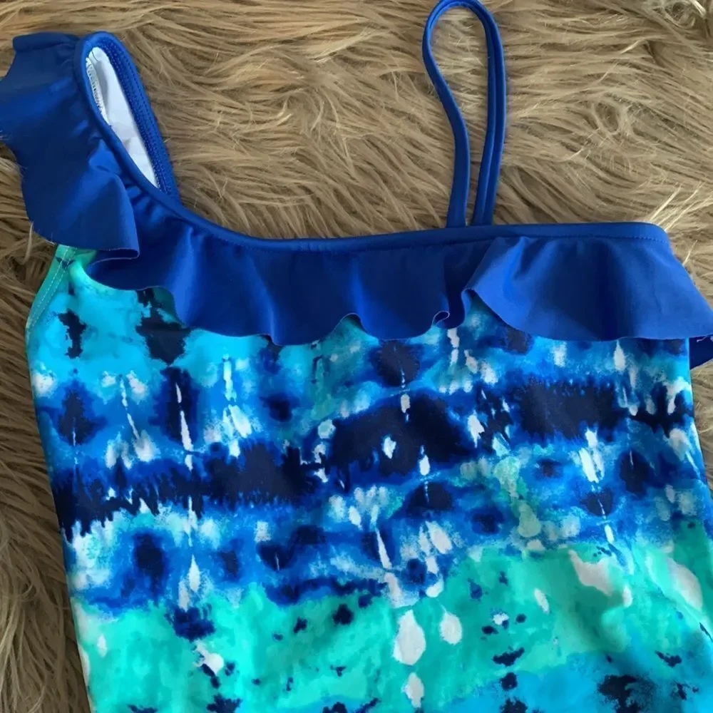 Justice Girls Swimsuit Swimwear One-Piece 10.5